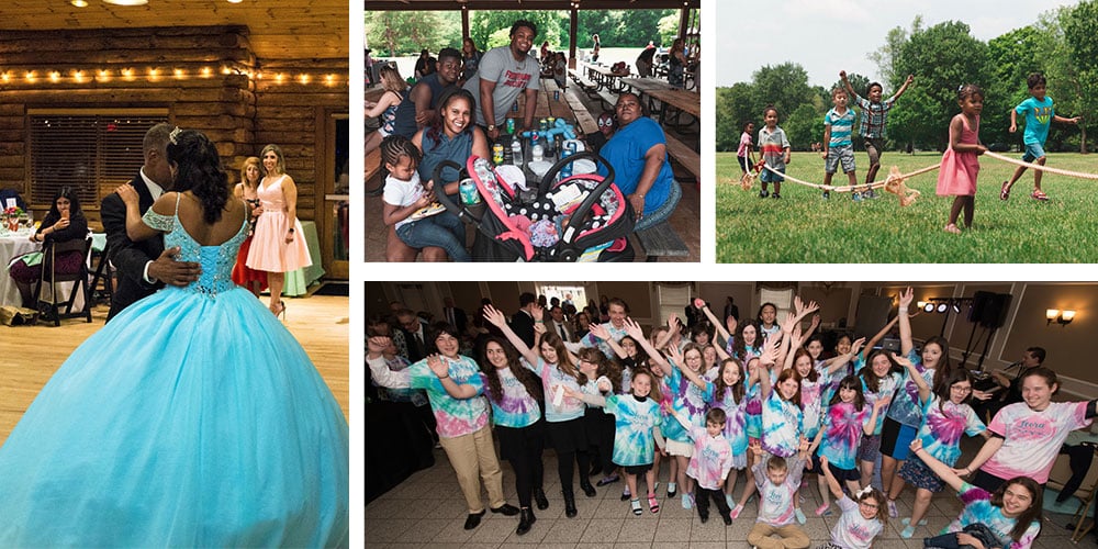 collage-new Clarksburg Catering for Social Events